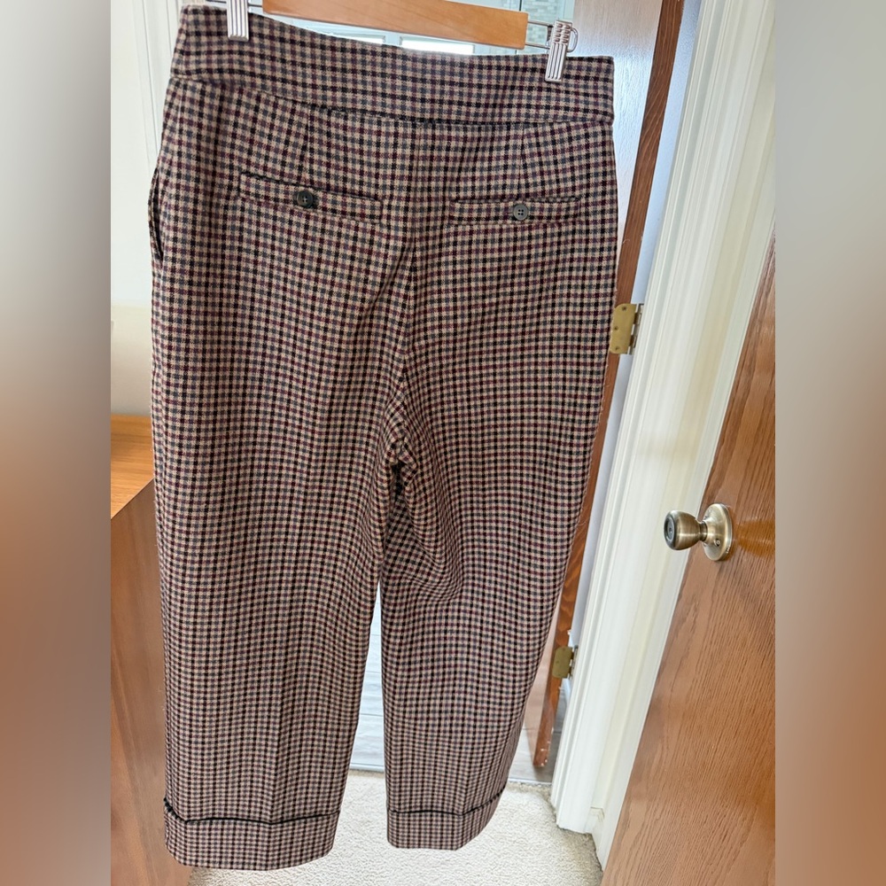 Sezane Damon Trousers in Houndstooth - Picture 2 of 5